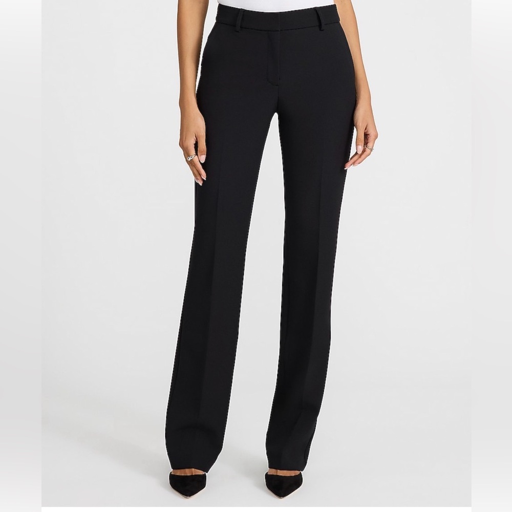 NWT! Editor Studio Stretch Twill Mid Rise
Bootcut Pant- Pitch Black